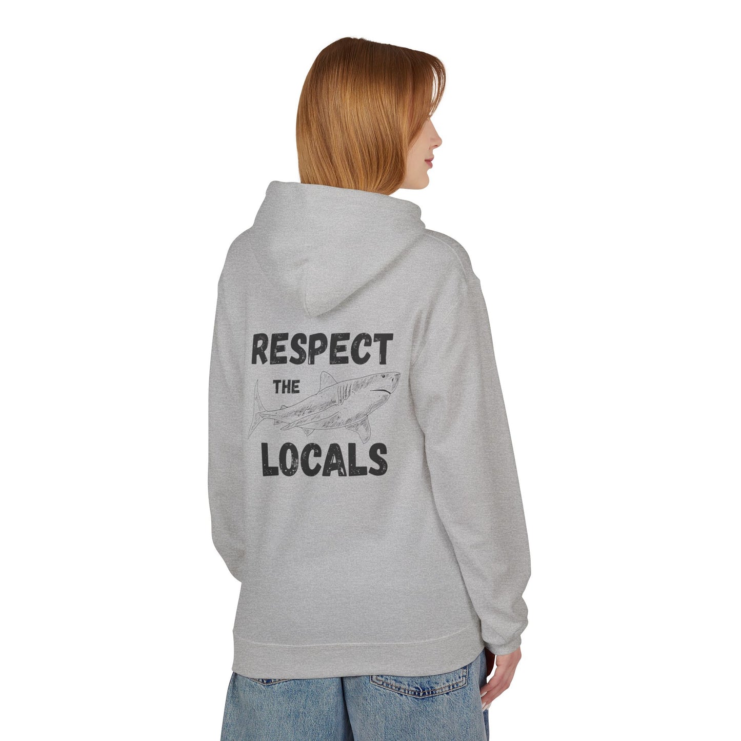 Respect the Locals Hoodie - Grey
