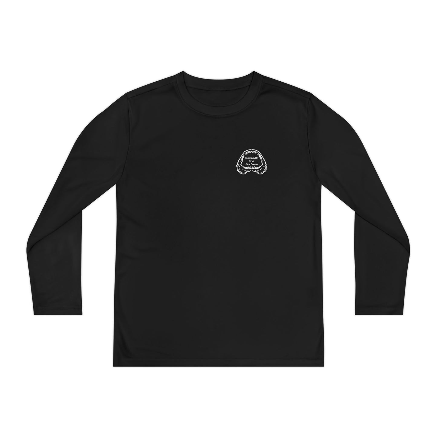 Kids Shark Teeth Performance Long Sleeve