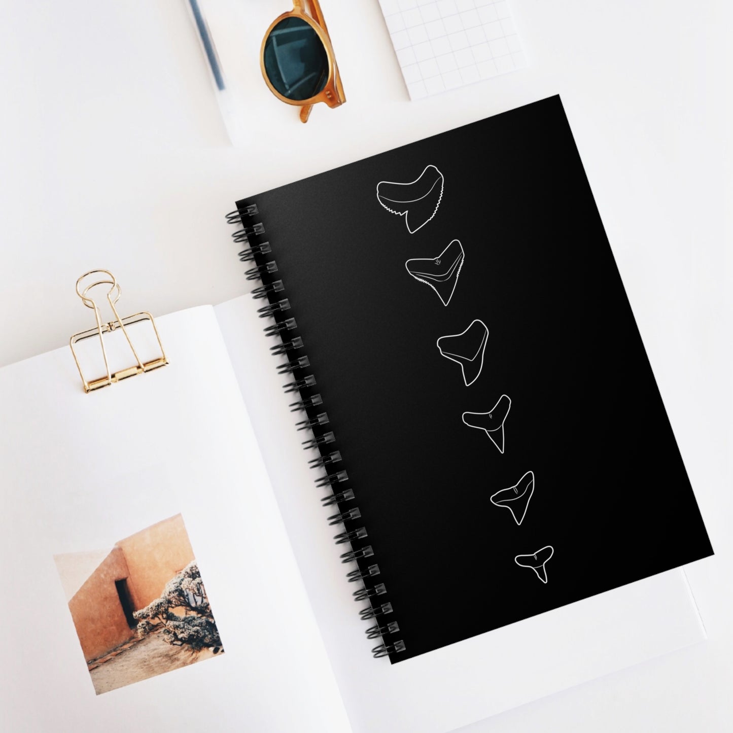 Spiral Notebook - Teeth