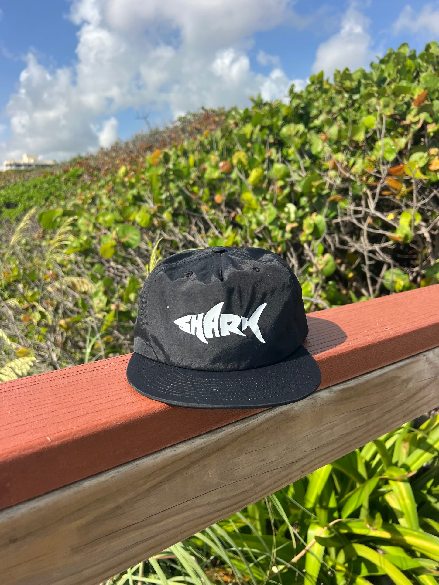 Shark Surf Hat - Black