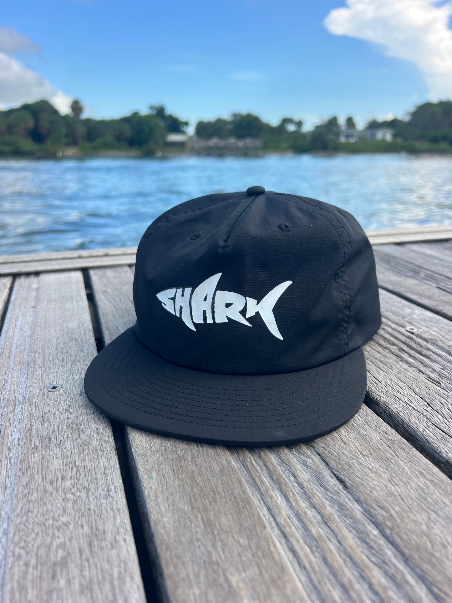 Shark Surf Hat - Black