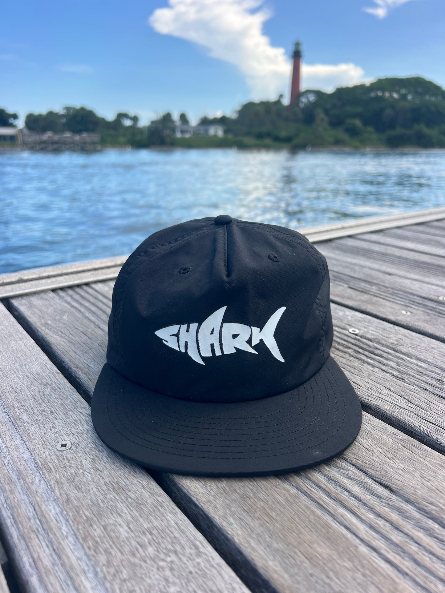 Shark Surf Hat - Black