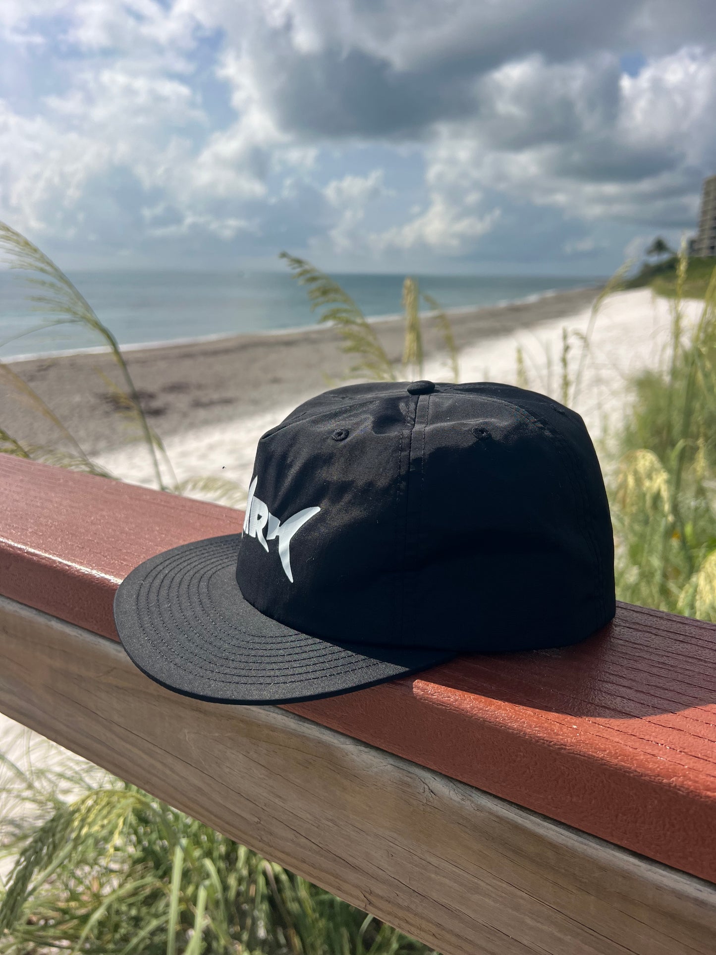 Shark Surf Hat - Black