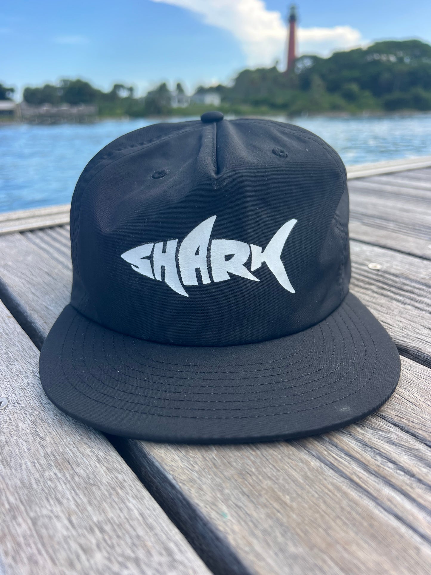 Shark Surf Hat - Black