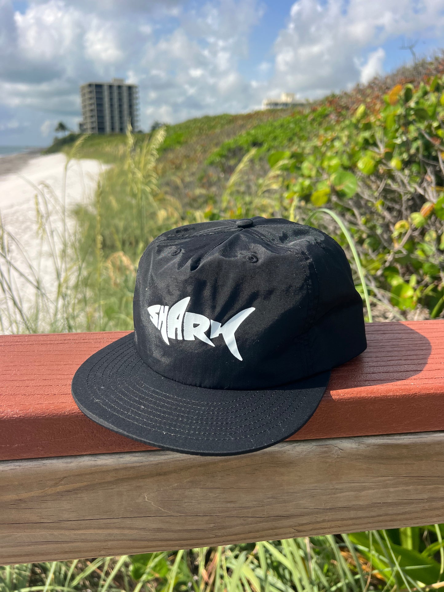 Shark Surf Hat - Black