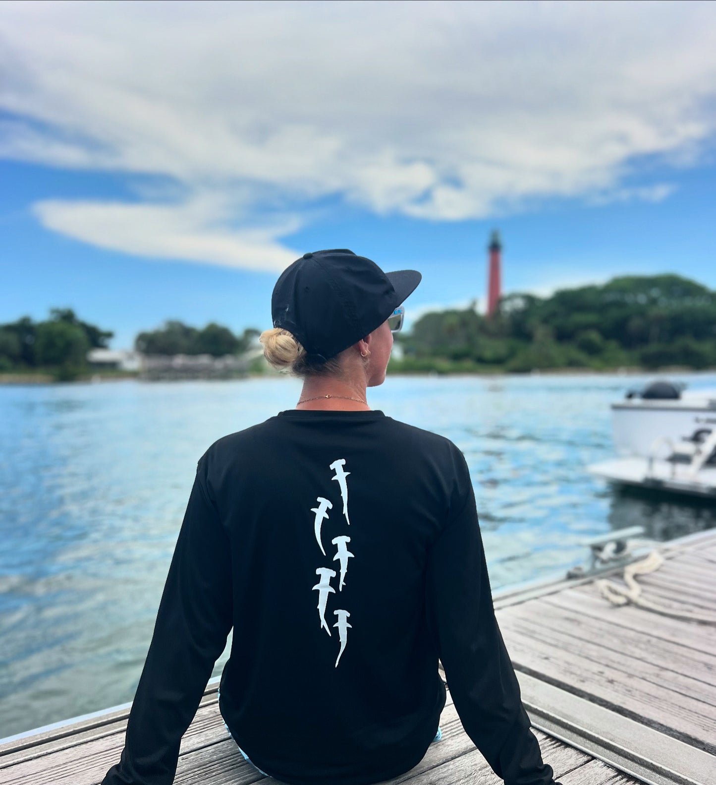Hammered Performance Long Sleeve - Black