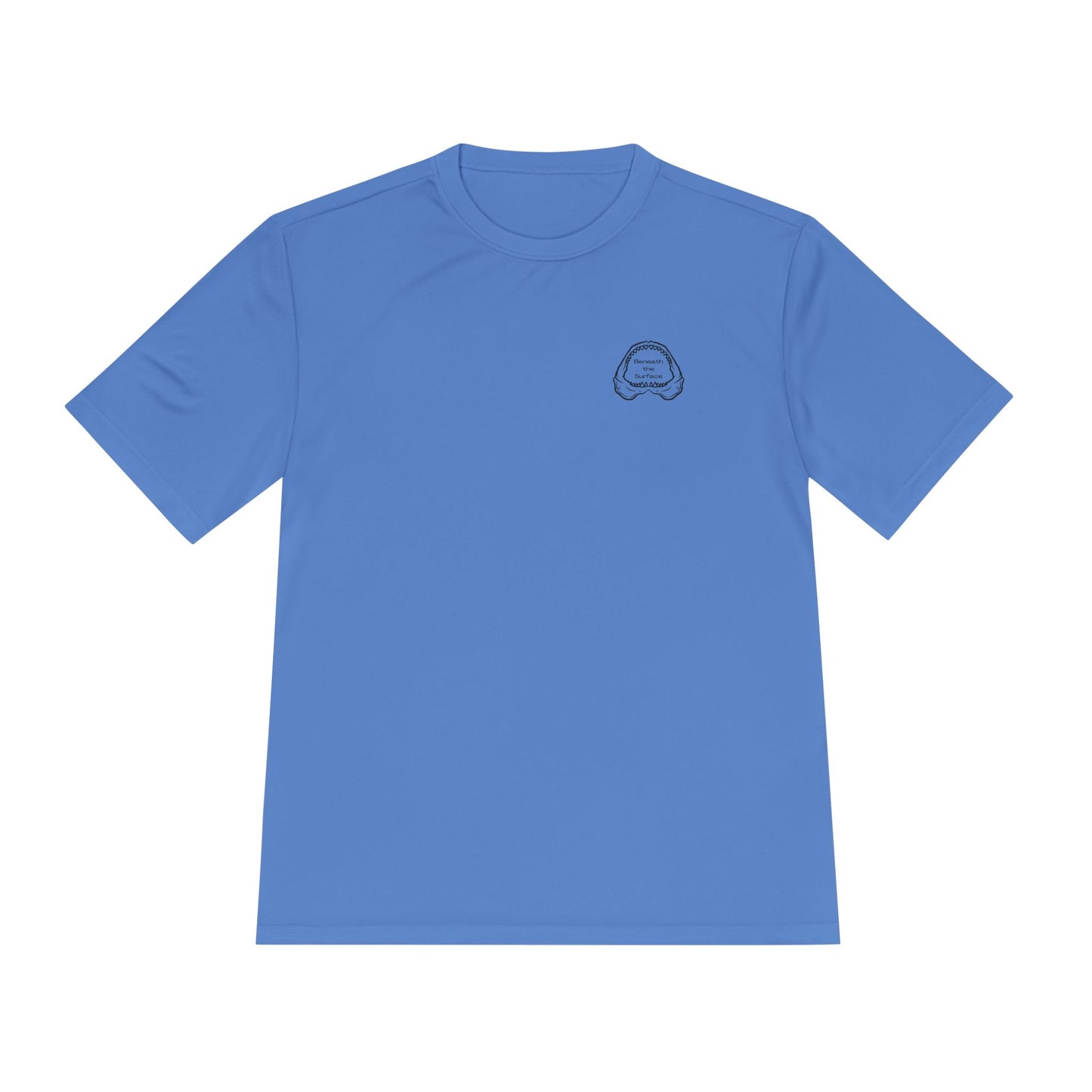 Shark Teeth Performance Tee - Blue