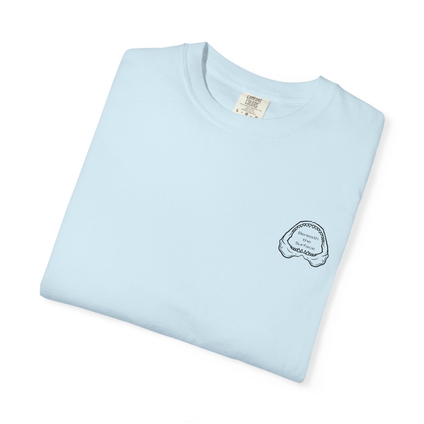 Stay Positive Tee - Light Blue