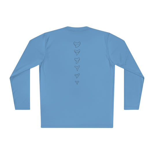 Shark Teeth Performance Long Sleeve - Blue