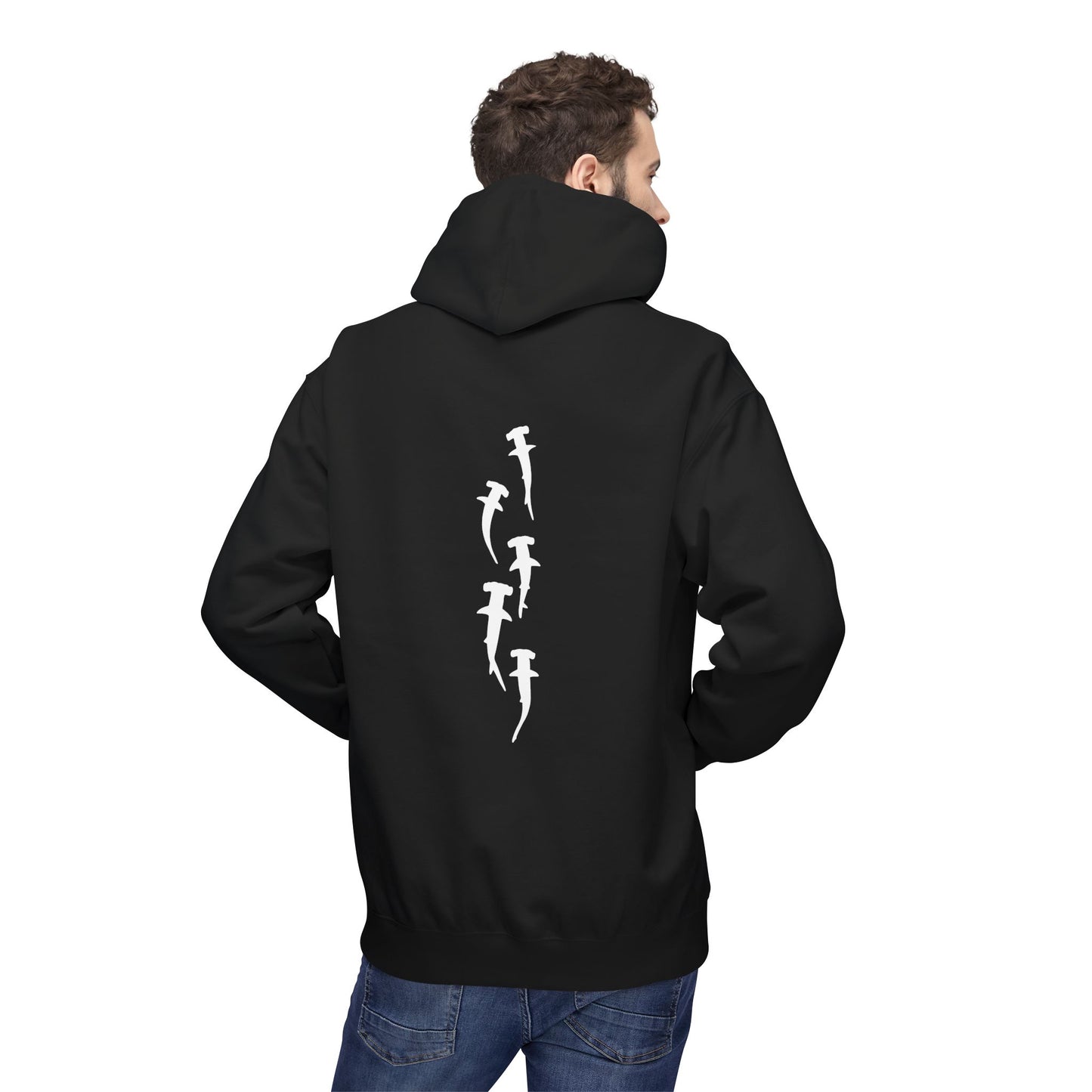 Hammered Hoodie - Black