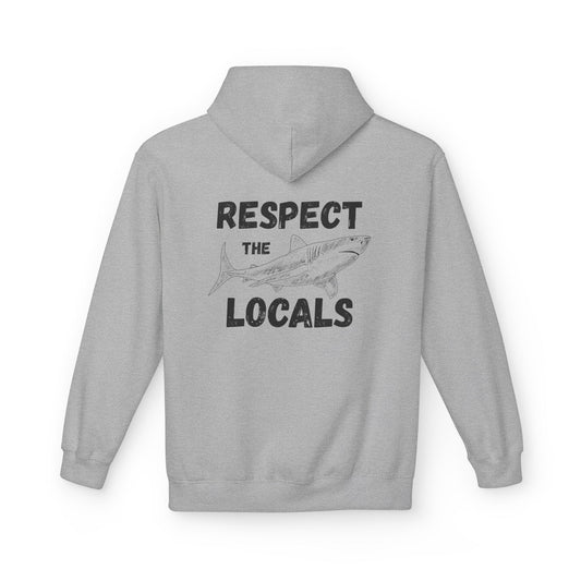 Respect the Locals Hoodie - Grey