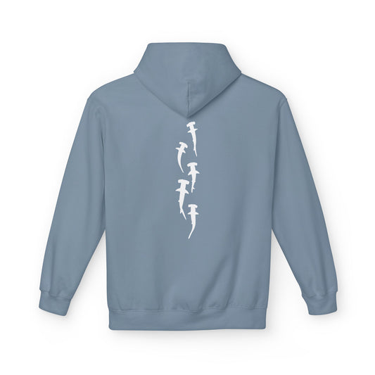 Hammered Hoodie - Stone Blue