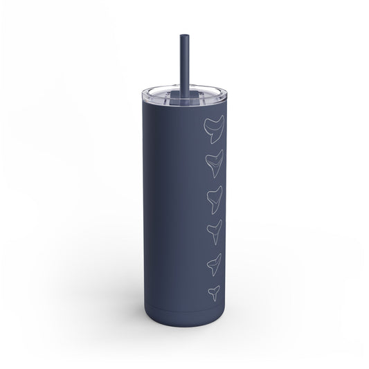 Tumbler with Straw - Indigo