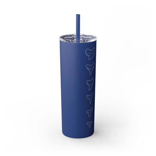 Tumbler with Straw - Blue