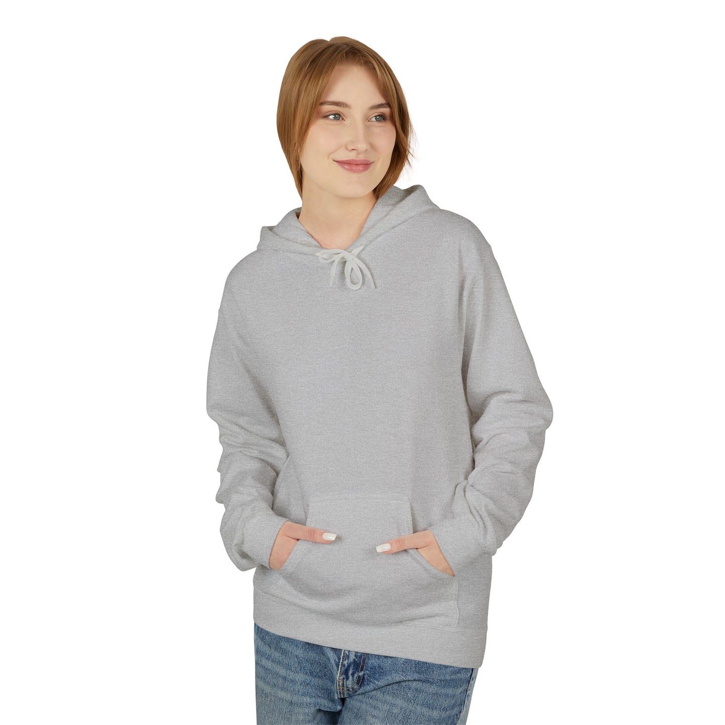 Preppy Shark Hoodie - Grey
