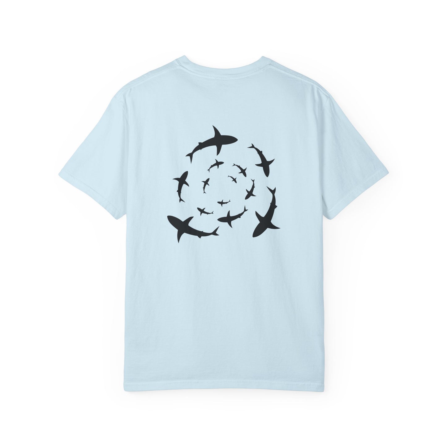 Sharknado Cotton Tee - Light Blue
