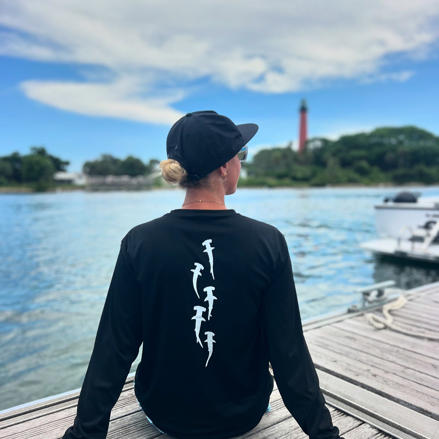 Hammered Performance Long Sleeve - Black