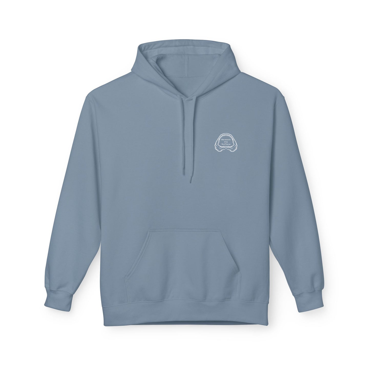 Hammered Hoodie - Stone Blue