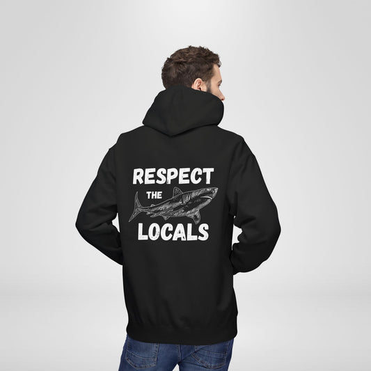 Respect the Locals Hoodie - Black